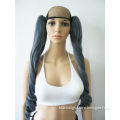 2 CLIP ON PONYTAILS for KUROSHITSUJI Cosplay Wig CW111